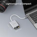 Unitek USB-C 3-Slot SD Card Reader - Grey