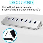 Juslike 7-Port USB 3.0 Powered Hub