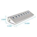 Juslike 7-Port USB 3.0 Powered Hub