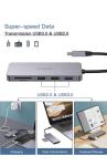 GIKERSY 7-in-1 USB-C Hub with 4K HDMI