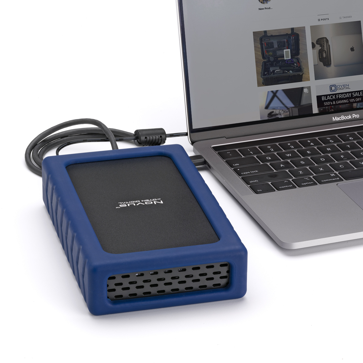 Novus 18TB Rugged USB-C Desktop Hard Drive