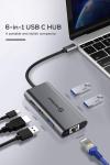 UtechSmart 6-in-1 USB-C Hub with 4K HDMI
