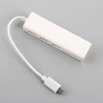 USB-C 3-Port Hub with Ethernet Adapter