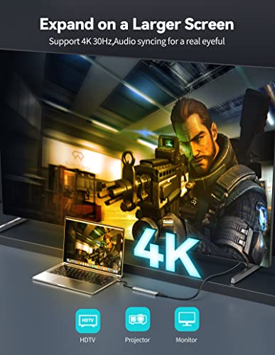 TECKNET 7-in-1 USB-C Multiport Hub Adapter