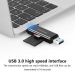3-in-1 USB-C SD Card Reader Adapter