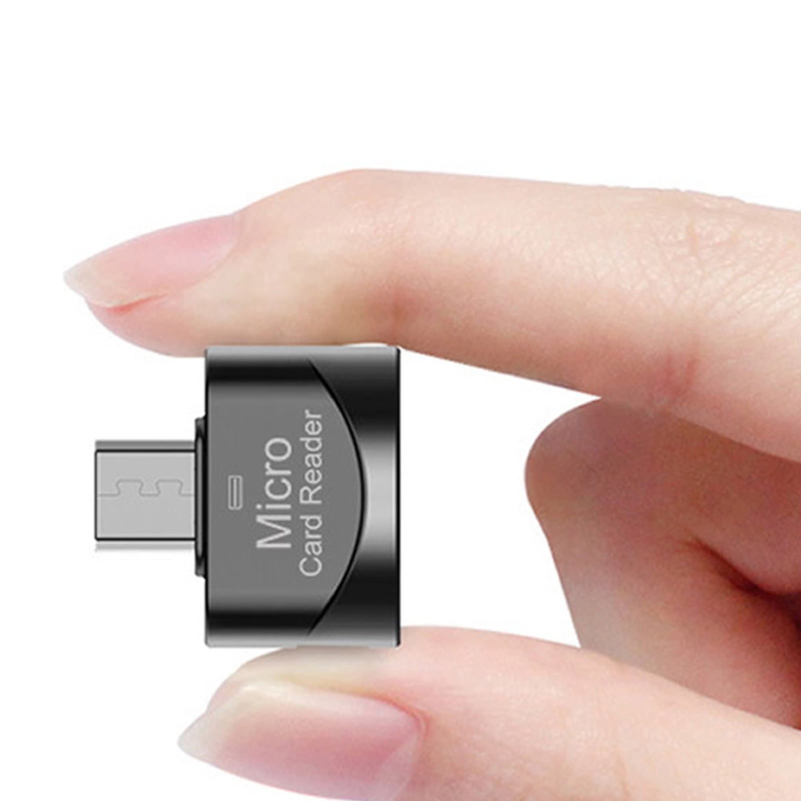 USB-C and Micro USB Card Reader Adapter