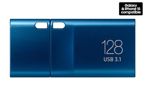SAMSUNG 128GB USB-C Flash Drive, Fast Transfer
