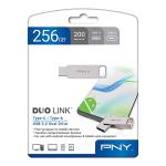 PNY 256GB Dual Flash Drive USB-C 3.2
