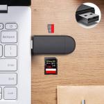 USB-C Card Reader for SD/Micro SD Cards