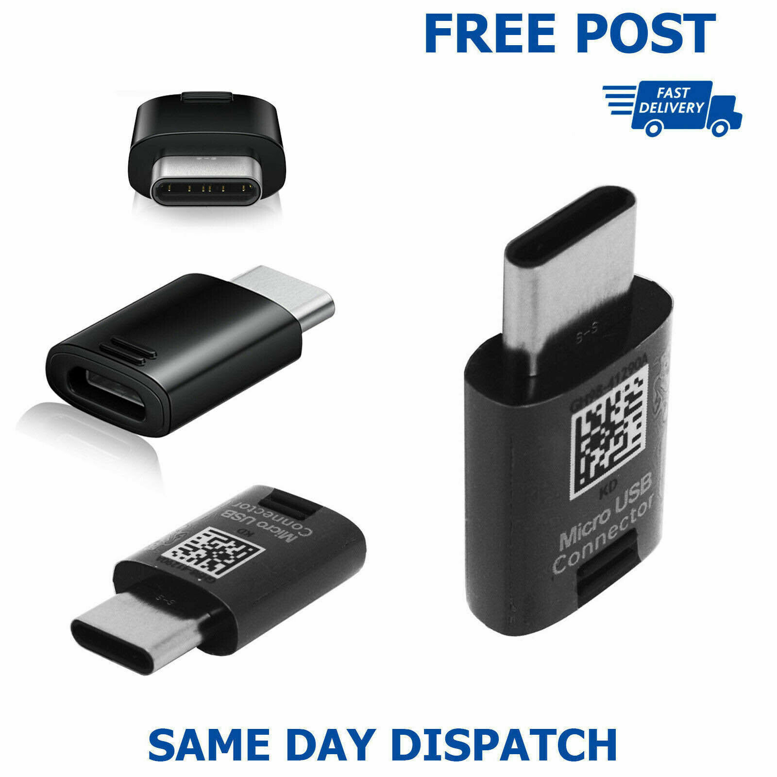 Samsung Micro-B to USB-C Converter & OTG Connector