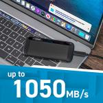 Crucial X8 1TB Portable SSD - 1050MB/s Speed