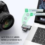 USB-C Micro SD Card Reader Adapter for Laptops