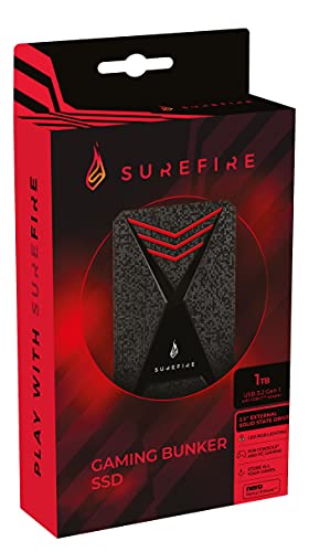 SureFire 1TB Gaming SSD with USB-C Adapter