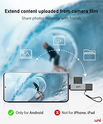 Uni USB C SD Card Reader for MacBook/iPad/Galaxy