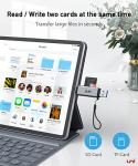 uni High-Speed USB-C SD Card Reader for iPhone