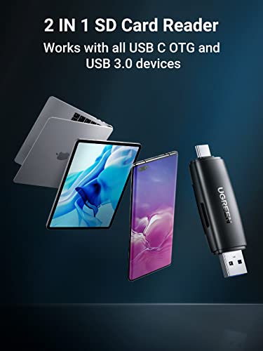 UGREEN USB-C Dual SD Card Reader Adapter
