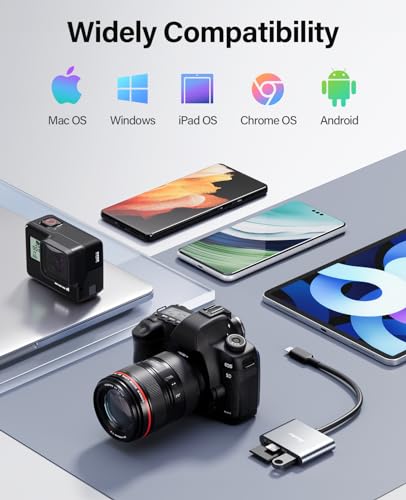 Hicober USB-C to SD Card Reader Adapter