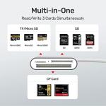 Unitek USB-C 3-Slot SD Card Reader