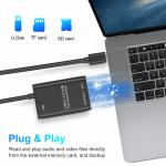 3-in-1 USB-C Card Reader for iPad Pro