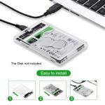 USB-C to 2.5 Inch SATA SSD External Enclosure