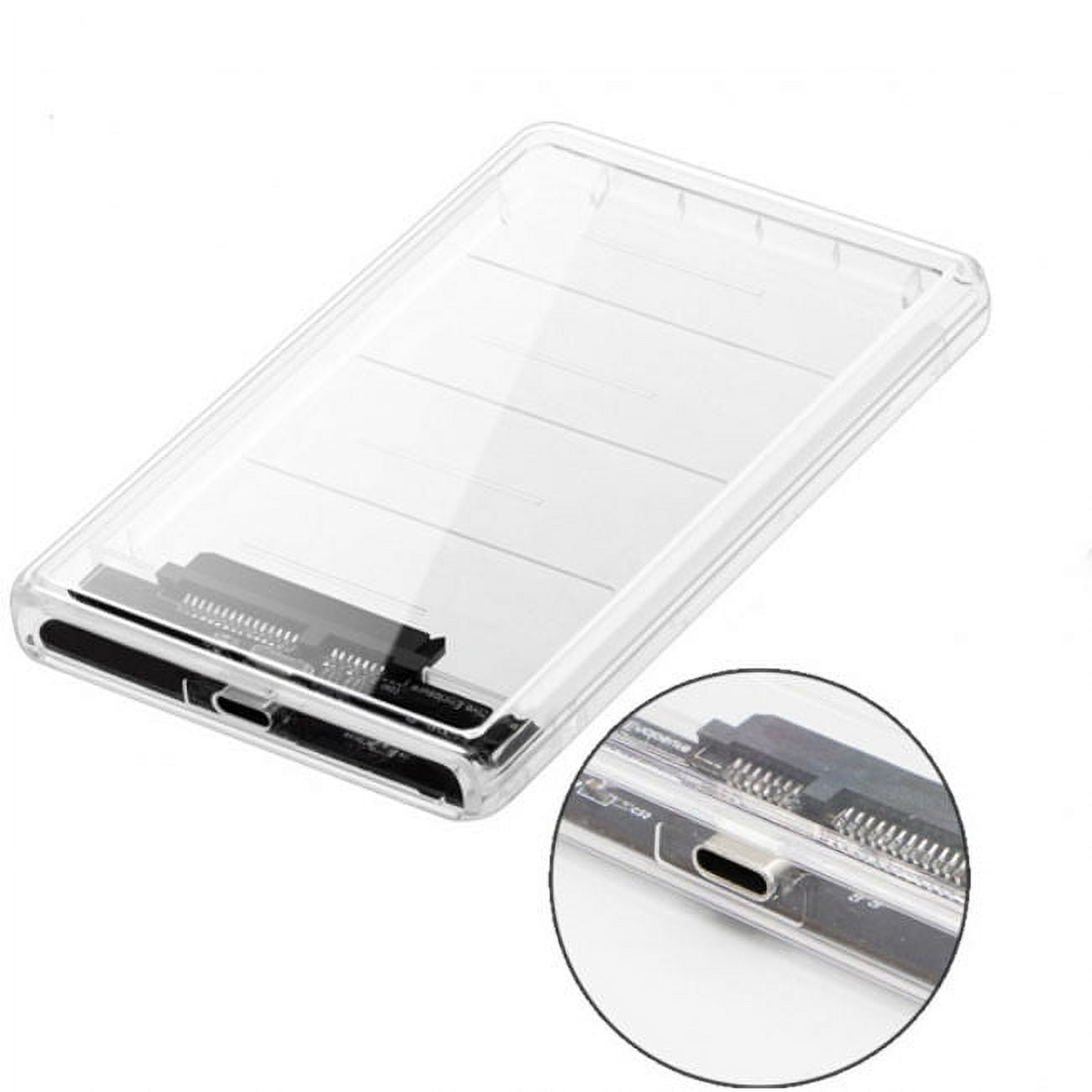 USB-C to 2.5 Inch SATA SSD External Enclosure
