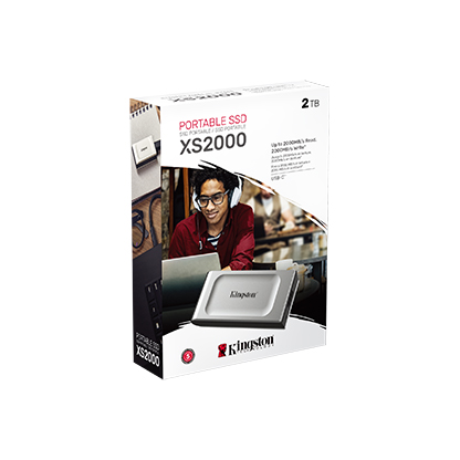 Kingston XS2000 2TB Portable USB-C SSD