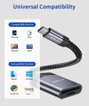 JSAUX USB-C SD Card Reader for Mac and Samsung