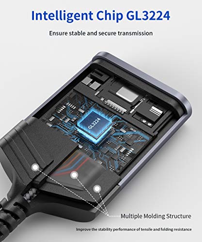 JSAUX USB-C SD Card Reader for Mac and Samsung