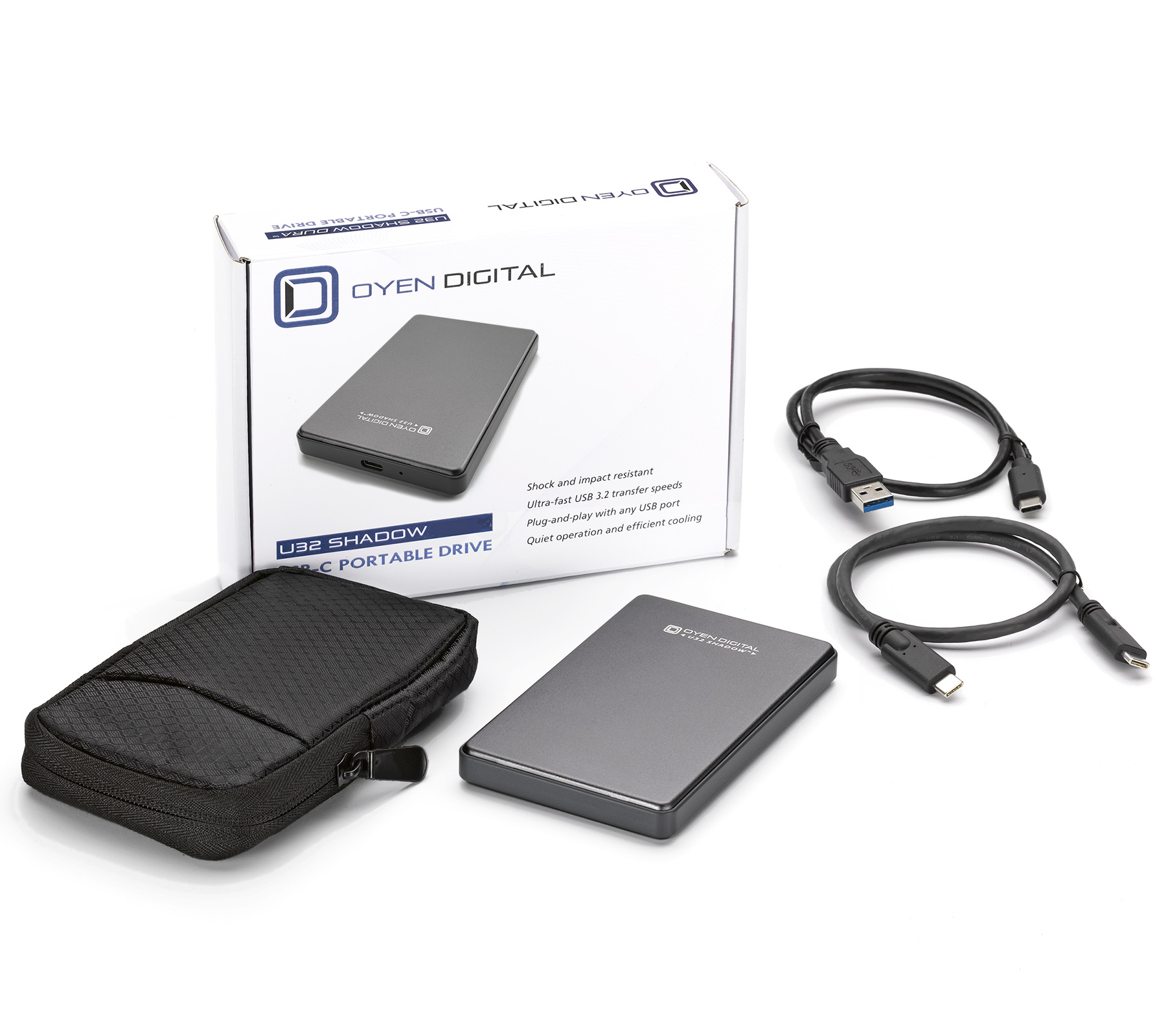 4TB USB-C Portable SSD - U32 Shadow