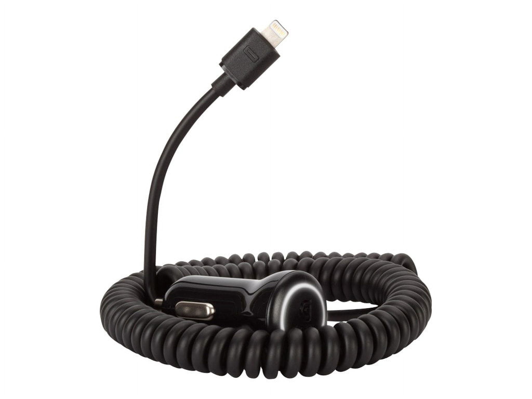 Griffin USB-C Car Charger with 3' Coiled Cable