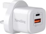 Nestling 20W Dual Port USB-C Charger Plug