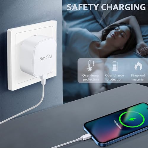 20W PD USB-C Fast Charger for iPhone/iPad
