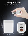 Dual Port 20W USB-C Wall Charger 3-Pack