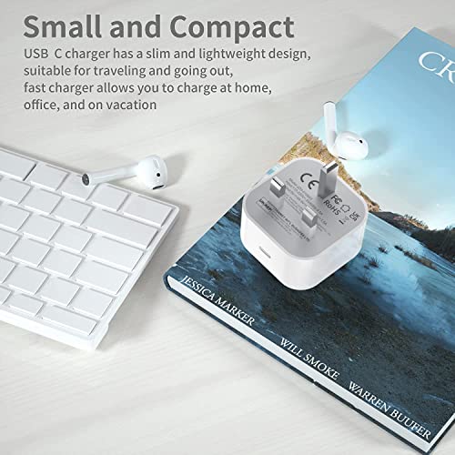 20W USB-C Fast Charger for iPhone and iPad