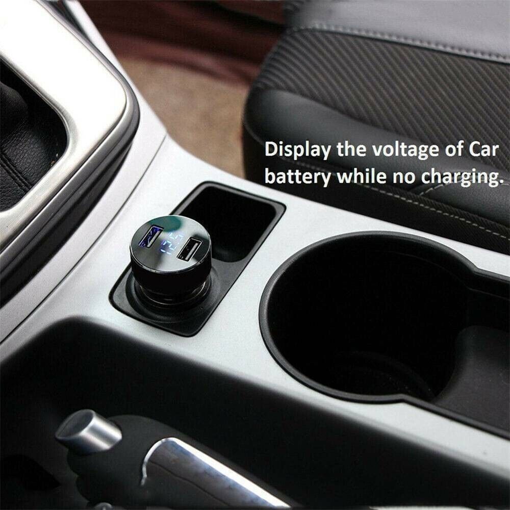 Dual Port PD USB-C Fast Car Charger for Phones