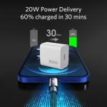 20W USB-C Wall Charger for iPhone and More