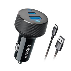 Anker 27W USB-C Car Charger with 6ft Cable