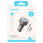 Anker 27W USB-C Car Charger with 6ft Cable