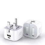 20W Dual Port USB-C Fast Wall Charger