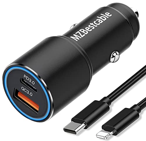 Dual Port USB-C Car Charger for iPhones