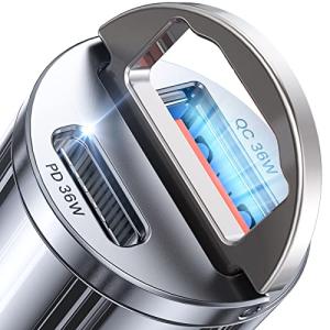 AINOPE 36W USB-C Car Charger Fast Charging Adapter