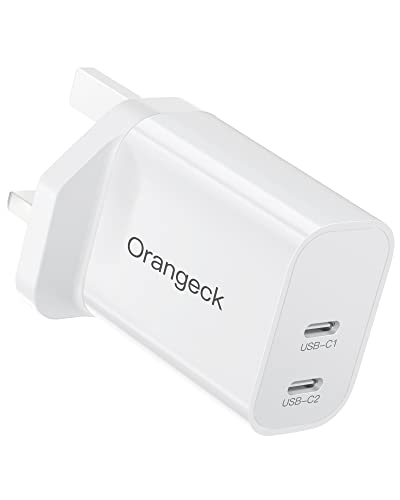 Orangeck 20W PD USB Wall Charger with QC3.0