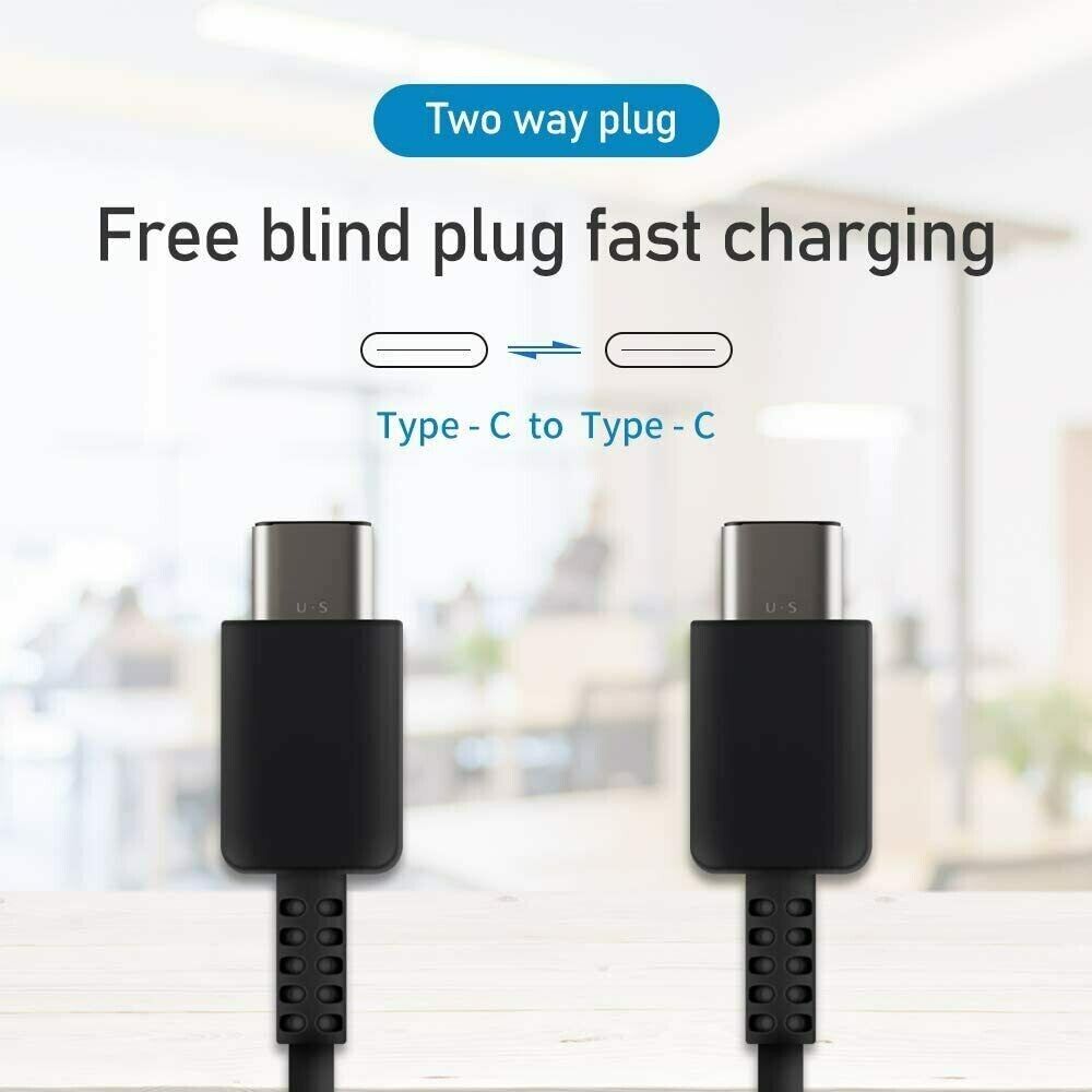 25W Fast USB-C Wall Charger for Galaxy S20-S22