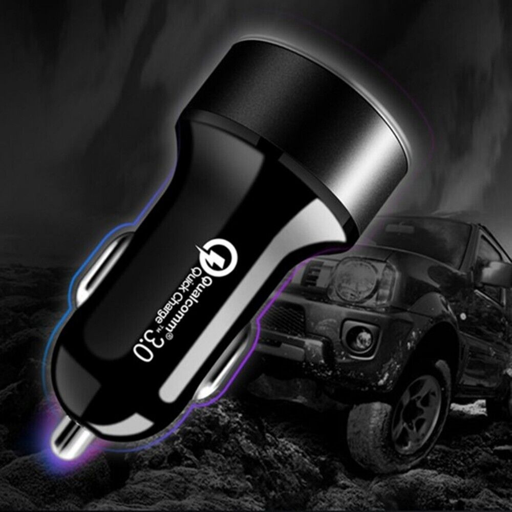 Fast USB-C Car Charger for iPhone and Samsung