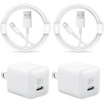 20W PD Wall Charger with 3FT USB-C Cables