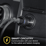 Scosche PowerVolt Dual USB-C Car Charger 60W