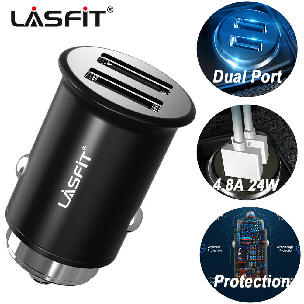 USB-C Dual Port Car Charger for Phones