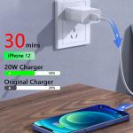 20W USB-C Fast Charger for iPhone and iPad