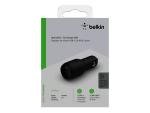 Belkin Dual USB-C Car Charger 36W Black