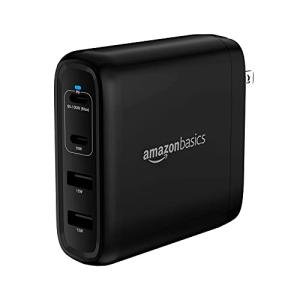 Amazon Basics 98W Four-Port GaN Wall Charger